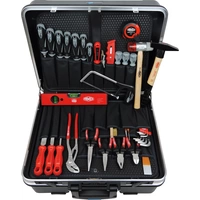 FAMEX 606-78 bestückter Profi Werkzeugkoffer in ABS-Schallenkoffer - 98-tlg. - PROFESSIONAL FAMEX 606-78 bestückter Profi Werkzeugkoffer in ABS-Schallenkoffer - 98-tlg. - PROFESSIONAL
