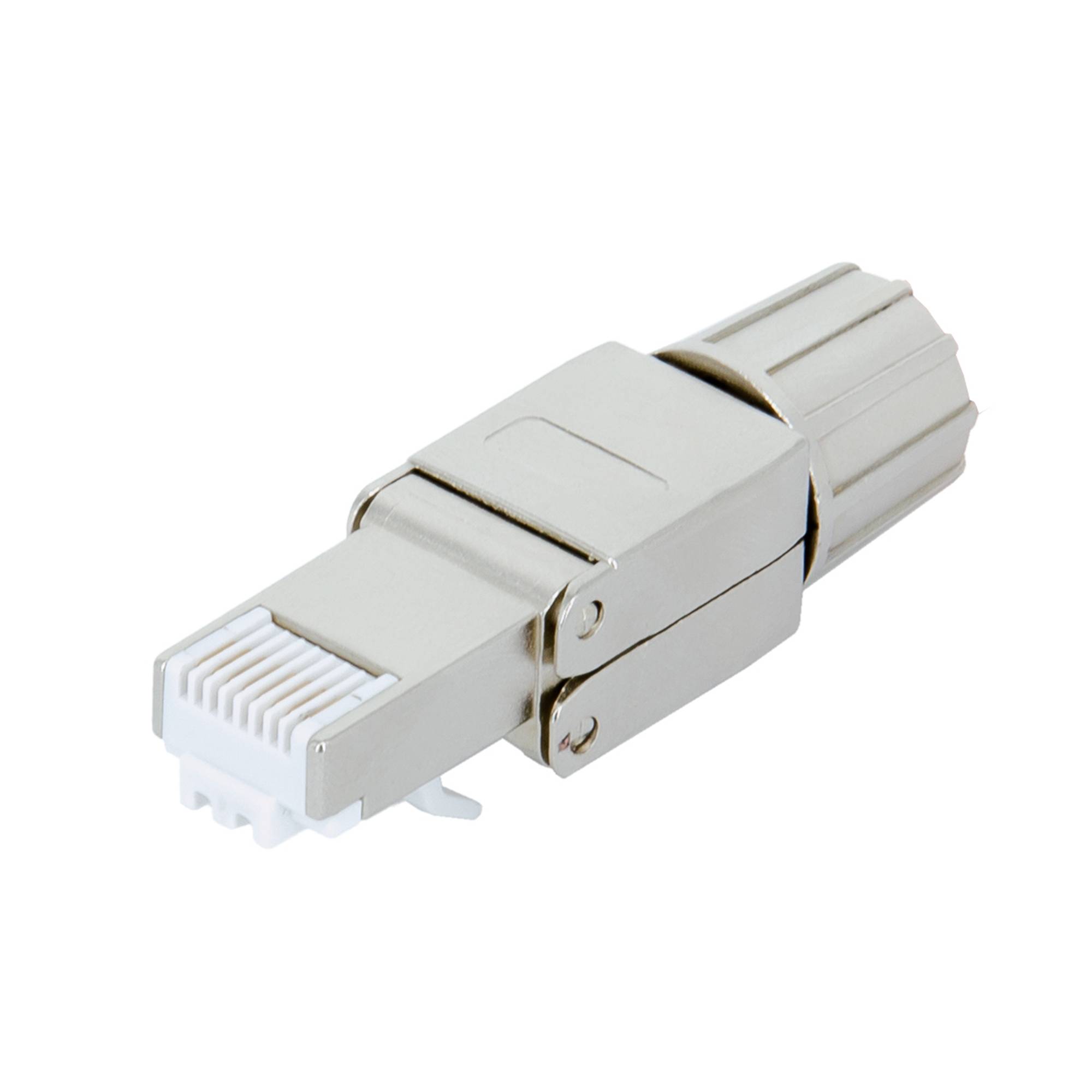 PremiumX 6x Netzwerkstecker RJ45 Cat7 für Verlegekabel Netzwerkkabel Patchkabel Werkzeuglos Werkzeugfrei LAN Anschluss