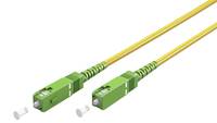 Wentronic Glasfaserkabel FTTH Singlemode OS2 Yellow Gelb Simplex 25 m - Single-