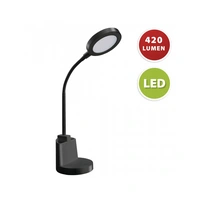 Velamp SWAN2: 7W LED Schreibtischlampe mit Berührungsschalter und Stifthalter. Schwarz Velamp SWAN2: 7W LED Schreibtischlampe mit Berührungsschalter und Stifthalter. Schwarz