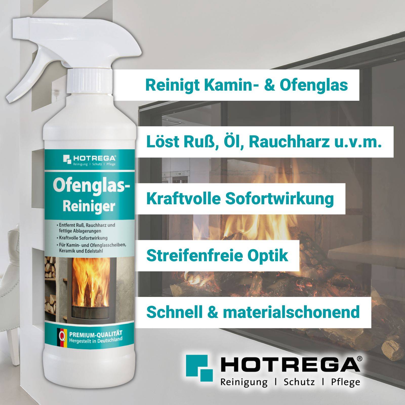 HOTREGA Ofenglas-Reiniger Sets - Menge:3