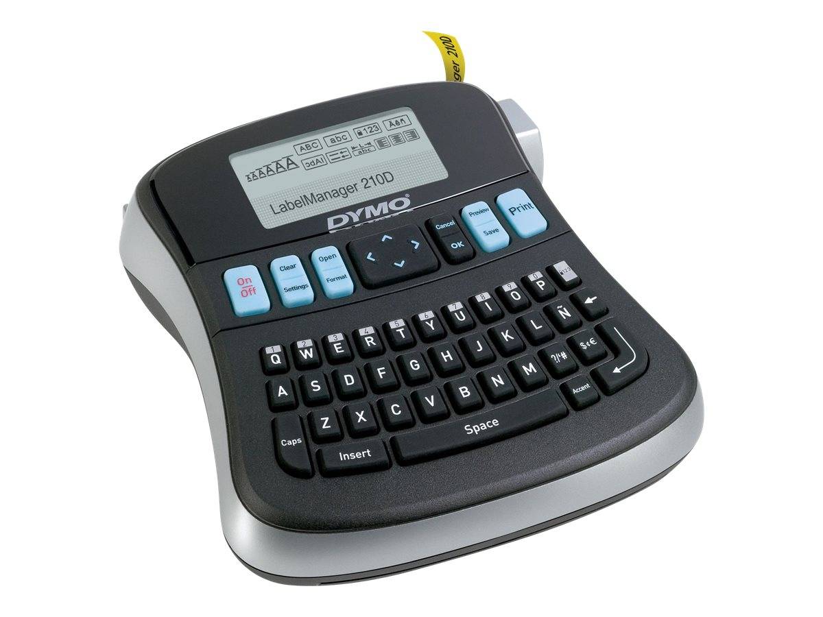 DYMO LabelManager 210D+ im praktischen Koffer QWERTY