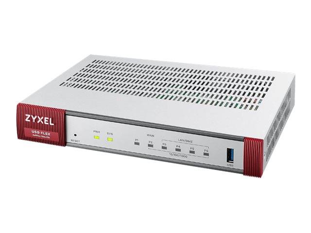 Zyxel USG Flex H Series 100 - Firewall - 8 Anschlüsse