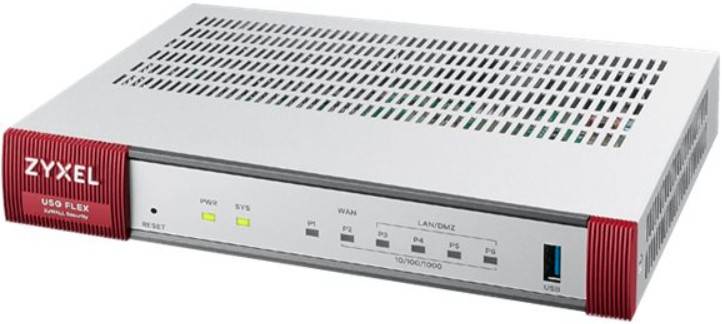 Zyxel USG Flex 100 - Firewall - 4 Anschlüsse