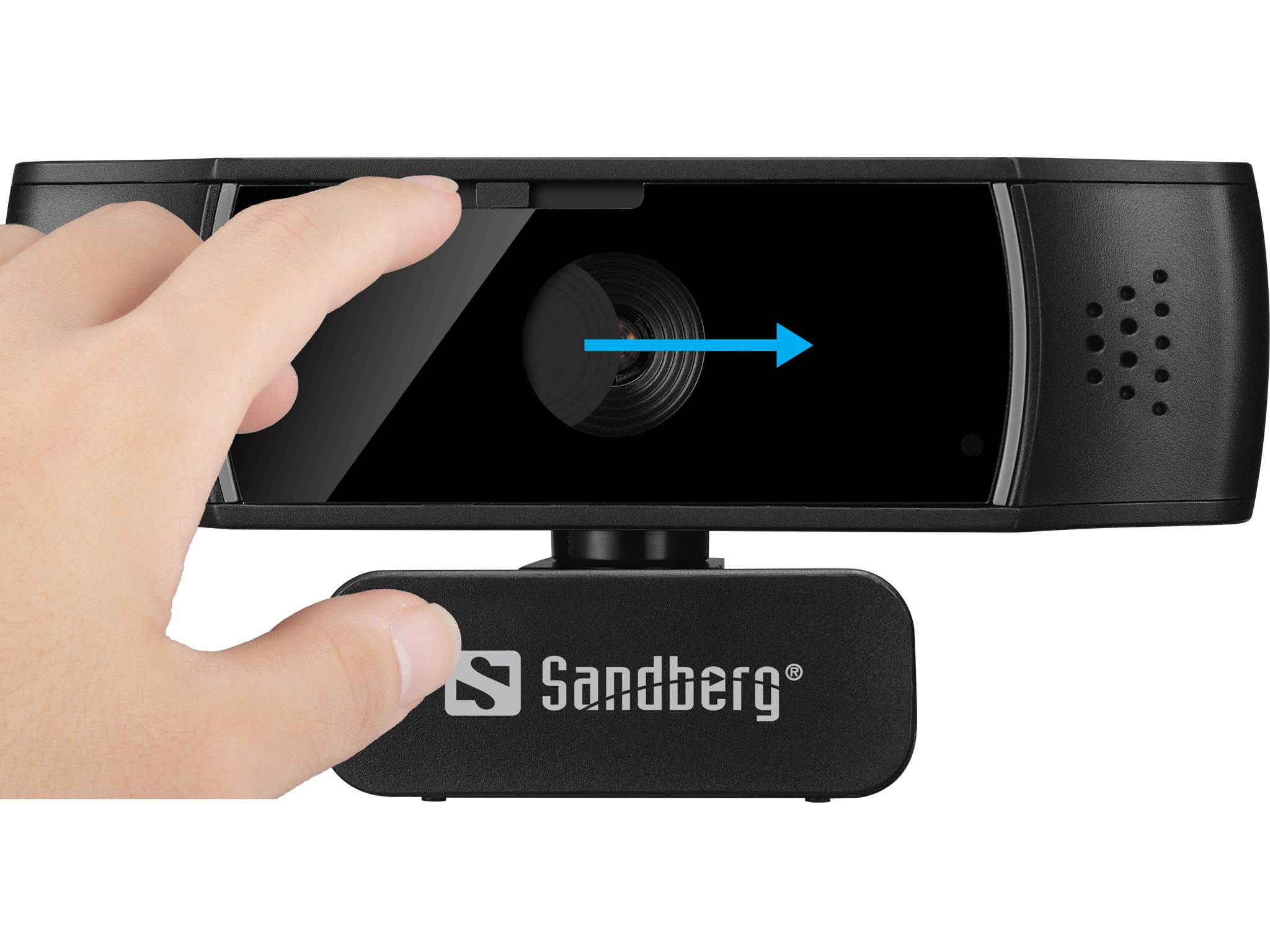 SANDBERG Webcam - Farbe - 2 MP - 1920 x 1080