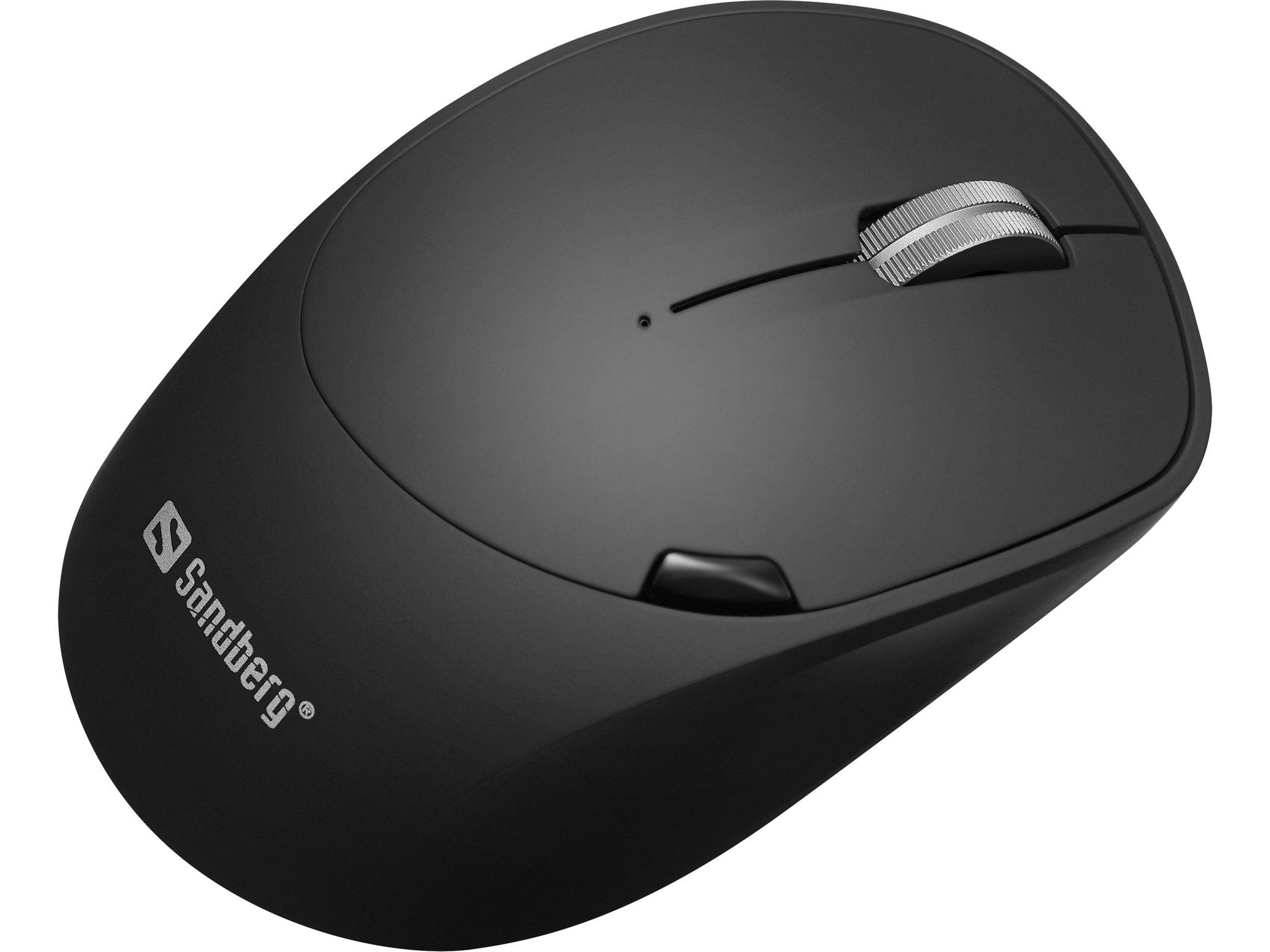 SANDBERG Pro - Maus - optisch - 6 Tasten - kabellos - 2.4 GHz, Bluetooth 4.0, Bluetooth 5.0 - kabelloser Empfänger (USB)