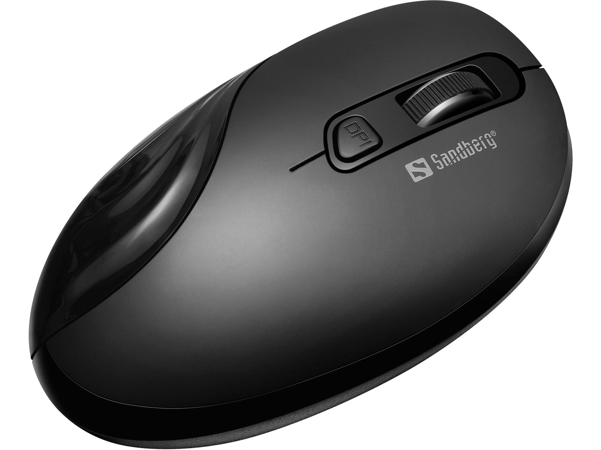SANDBERG Maus - optisch - 4 Tasten - kabellos - 2.4 GHz - kabelloser Empfänger (USB)