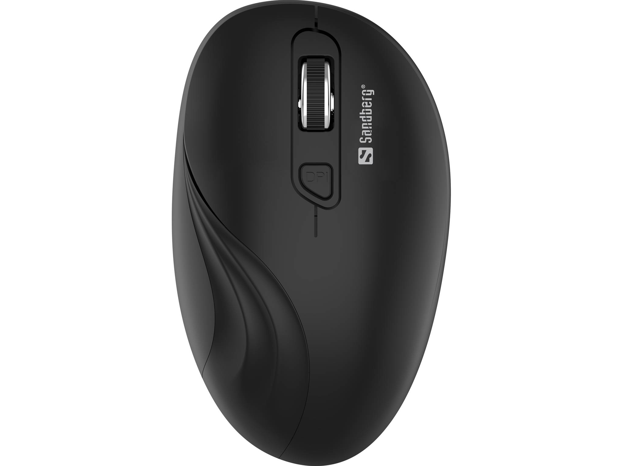 SANDBERG Maus - optisch - 4 Tasten - kabellos - 2.4 GHz - kabelloser Empfänger (USB)