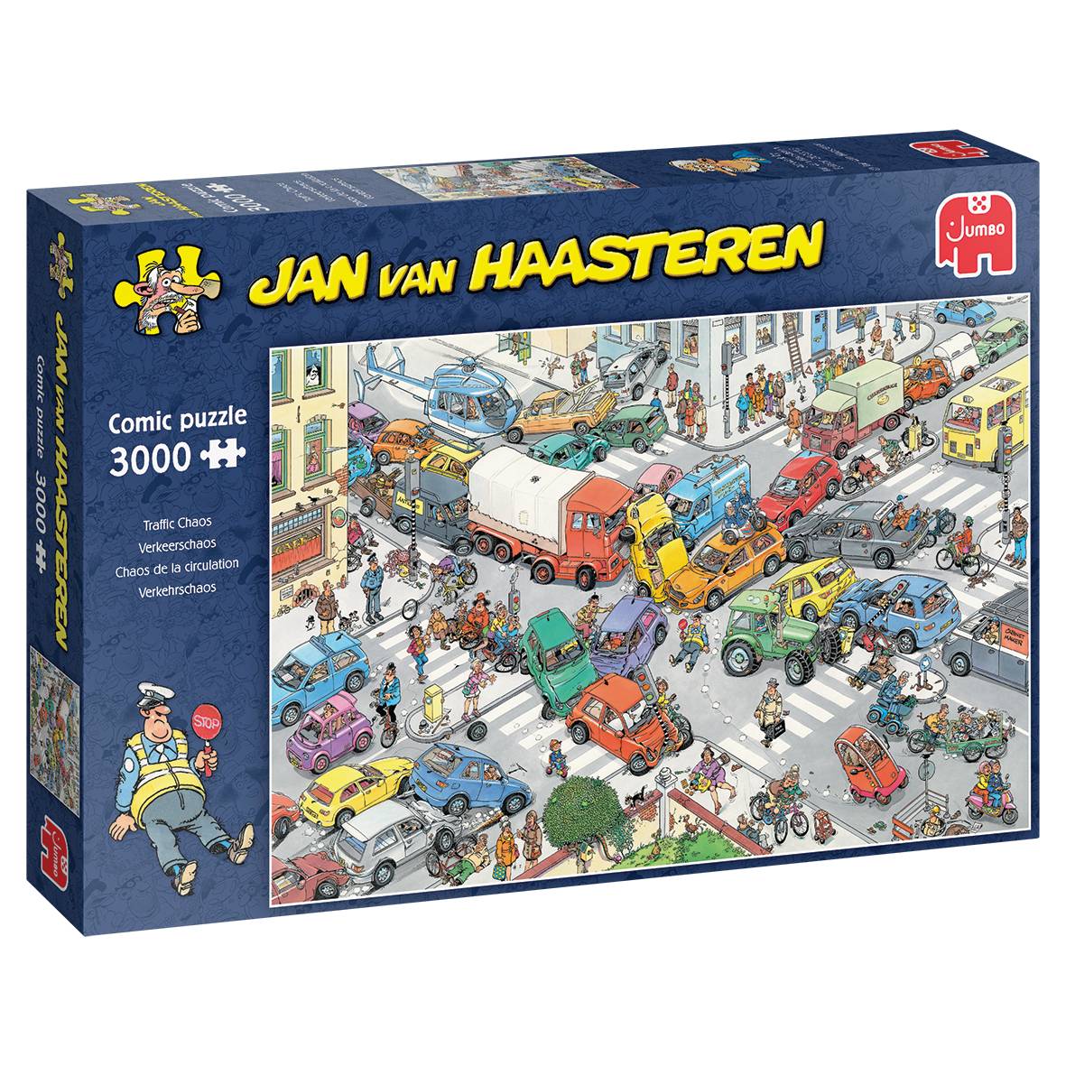 Jumbo Spiele 20074 Jan van Haasteren Verkehrschaos 3000 Teile Puzzle