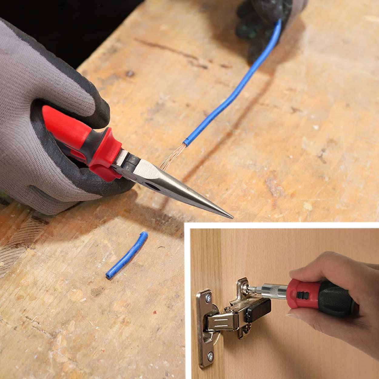 SCHMIDT security tools Haushaltswerkzeug Set - 23-teilig - Werkzeugsatz - Torx - Reparaturwerkzeug - Werkzeugkit - Handwerkzeug - Werkzeugbox