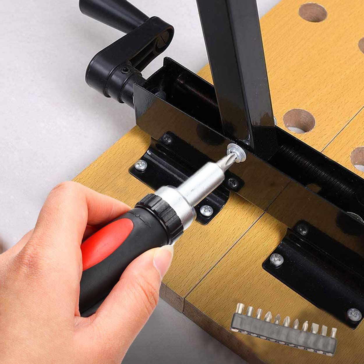 SCHMIDT security tools Werkzeug Set TS-32 Handwerkzeug Box 32-teilig Werkzeugkoffer Werkzeugsatz