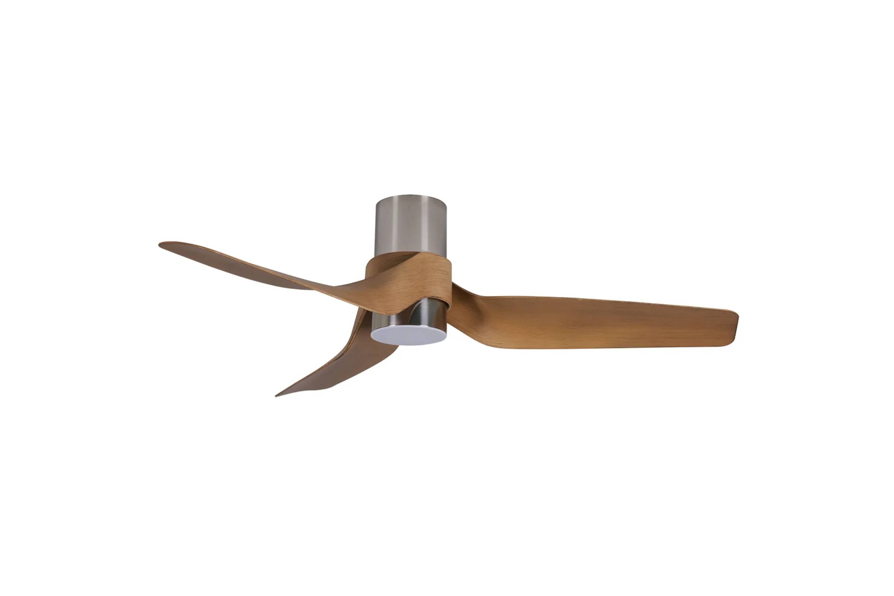 DC Deckenventilator Nautica Nickel mit LED