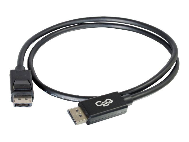 C2G 10ft Ultra High Definition DisplayPort Cable with Latches - 8K DisplayPort Cable - M/M - DisplayPort-Kabel - Display