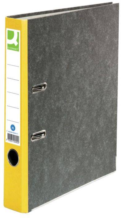 Ordner Pappe A4 50mm gelb