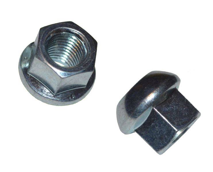 10 Stück - Kugelbundmutter - Radmutter - M14 x 1,5 - DIN 74361-8 A - verzinkt