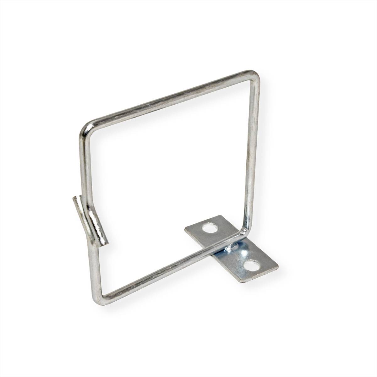 ROLINE Kabelöse, 80x80 mm, Metall, Kabeleinführung seitlich