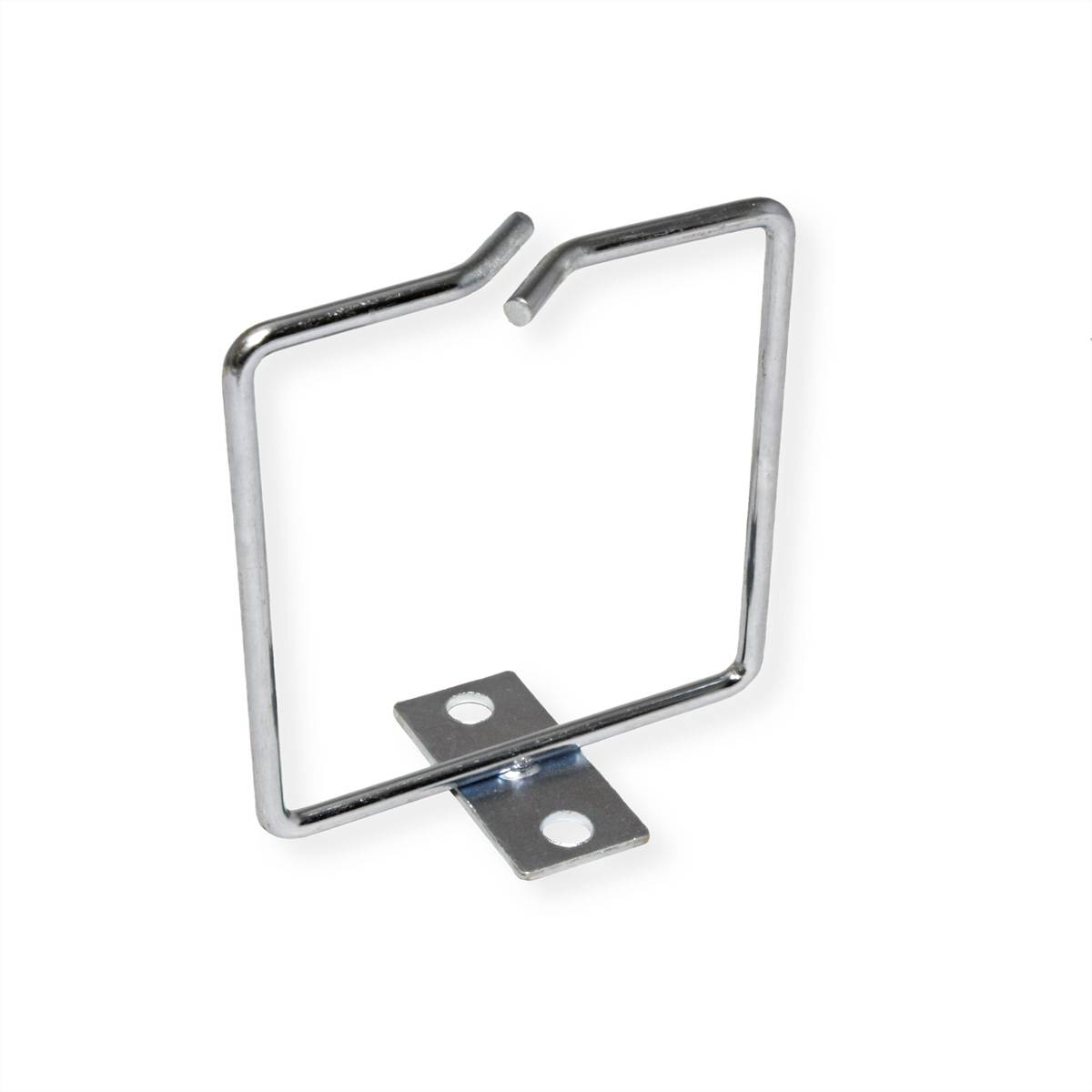 ROLINE Kabelöse, 80x80 mm, Metall, Kabeleinführung vorn