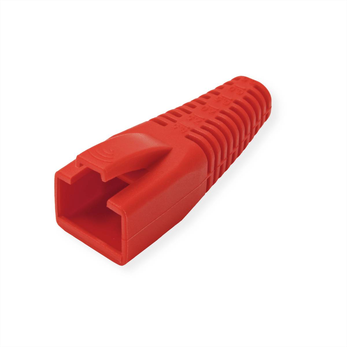 ROLINE Knickschutztülle für RJ-45, 10 Stck, rot