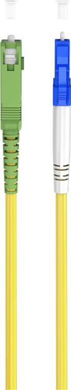Glasfaserkabel (FTTH), Singlemode (OS2) Yellow, (Simplex), 2 m