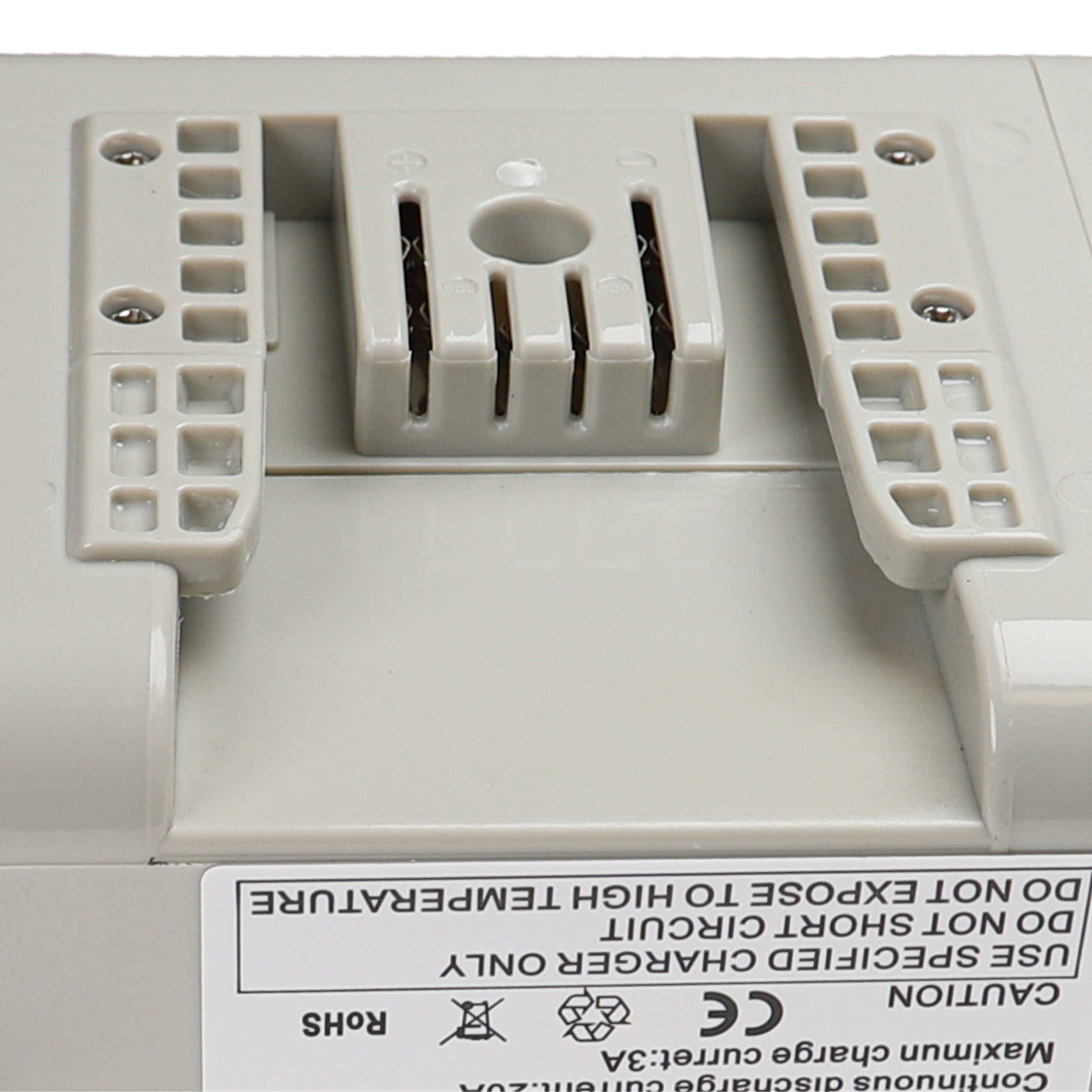 vhbw Akku kompatibel mit Stricker Lipo Lomo & Lomo Edition, Lomo ELD E-Bike Elektrofahrrad Handbike (8,7 Ah, 36 V, Li-Ion) + Ladegerät - Grau