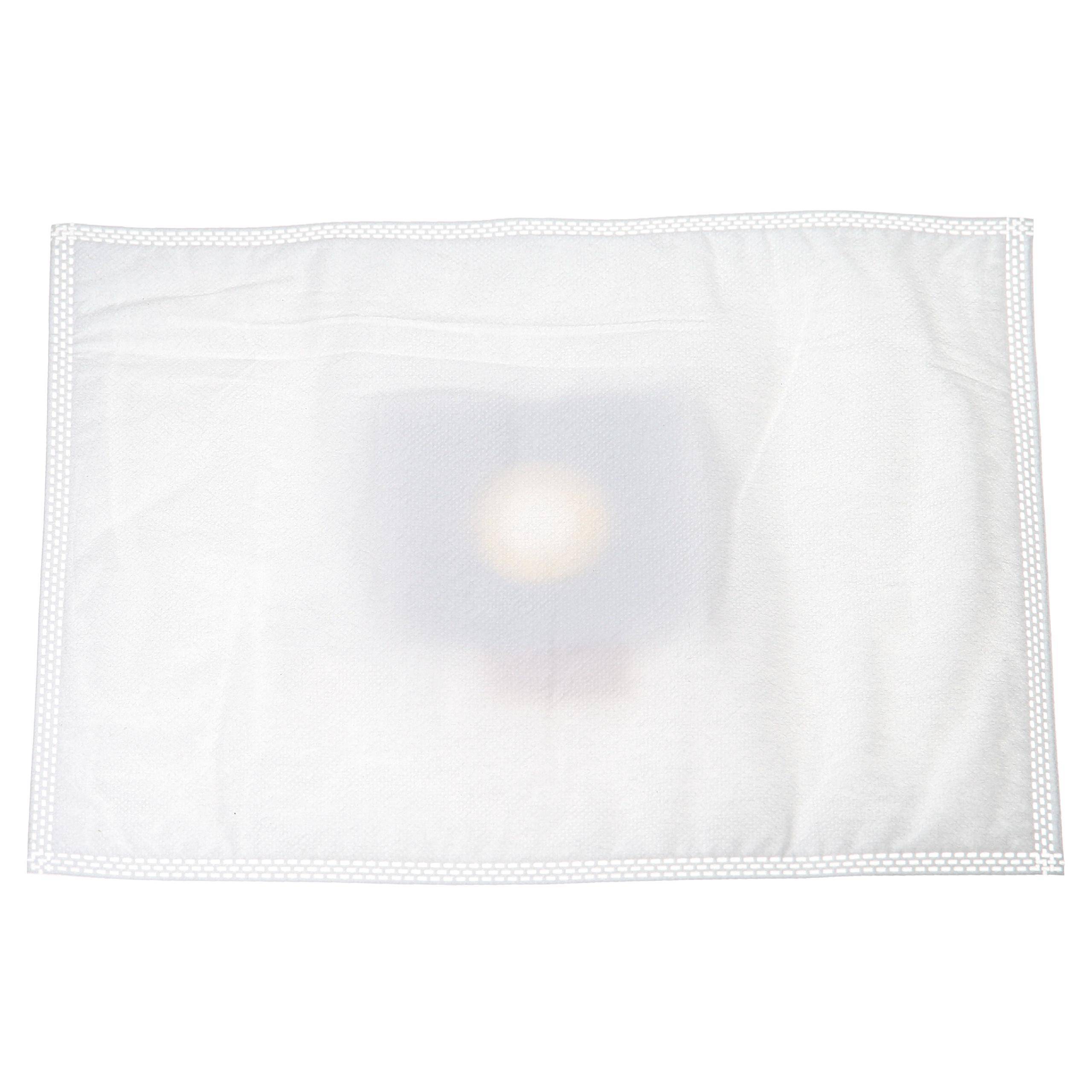 vhbw 20x Staubsaugerbeutel kompatibel mit Kärcher VC 2, VC 2 Premium Staubsauger - Mikrovlies, 35cm x 26,5cm Weiss