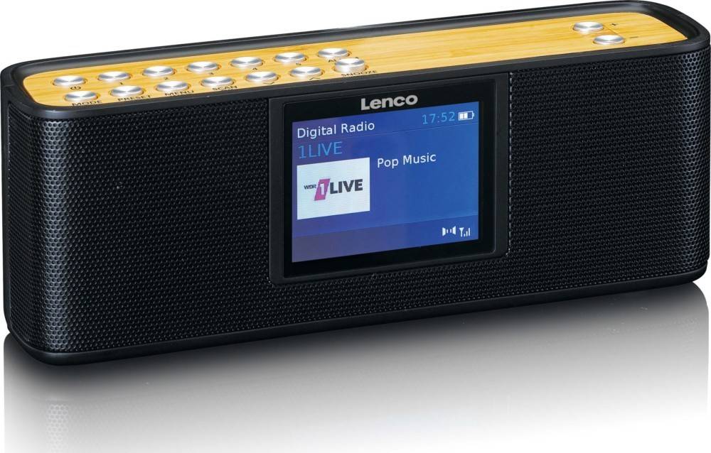 4 Stk. LENCO DAB+ Radio PDR-045BK