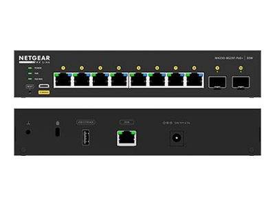 NETGEAR AV Line M4250-8G2XF-PoE+ - Switch - L3 - managed - 8 x 10/100/1000 (8 PoE+)