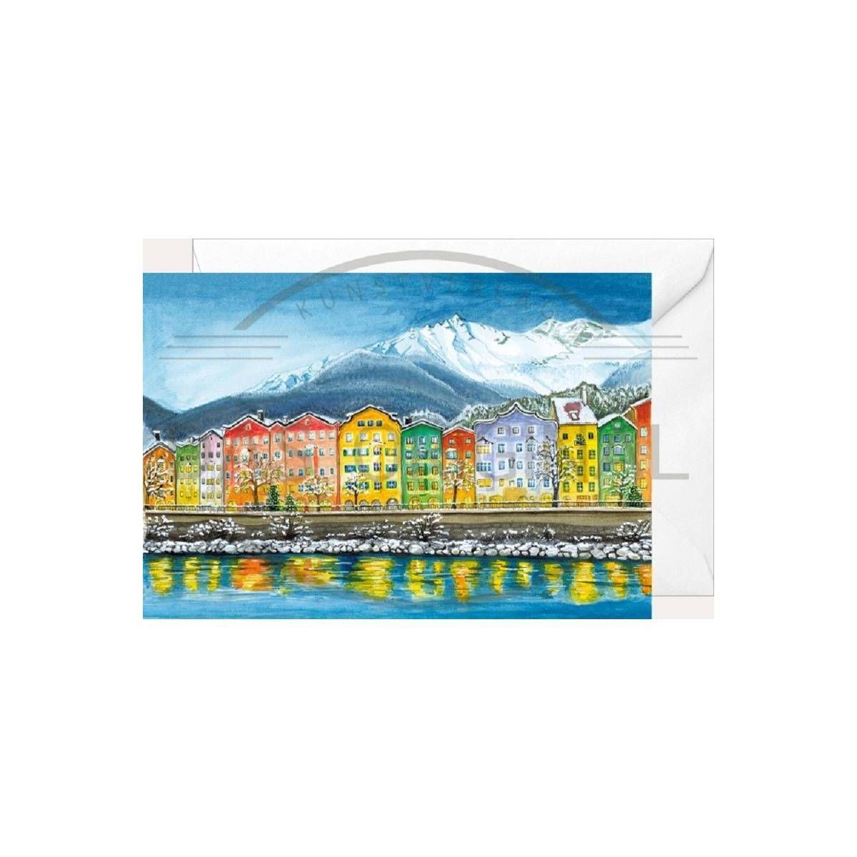 2968 - Weihnachtsklappkarte Innsbruck