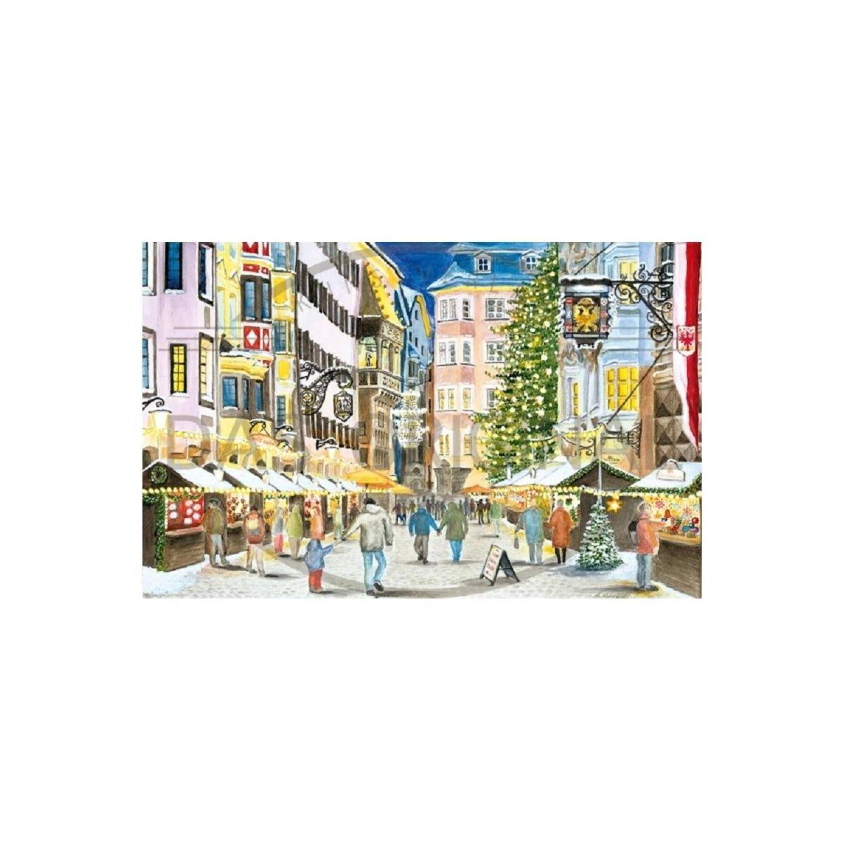 2950 - Adventskalender Innsbruck Goldenes Dachl
