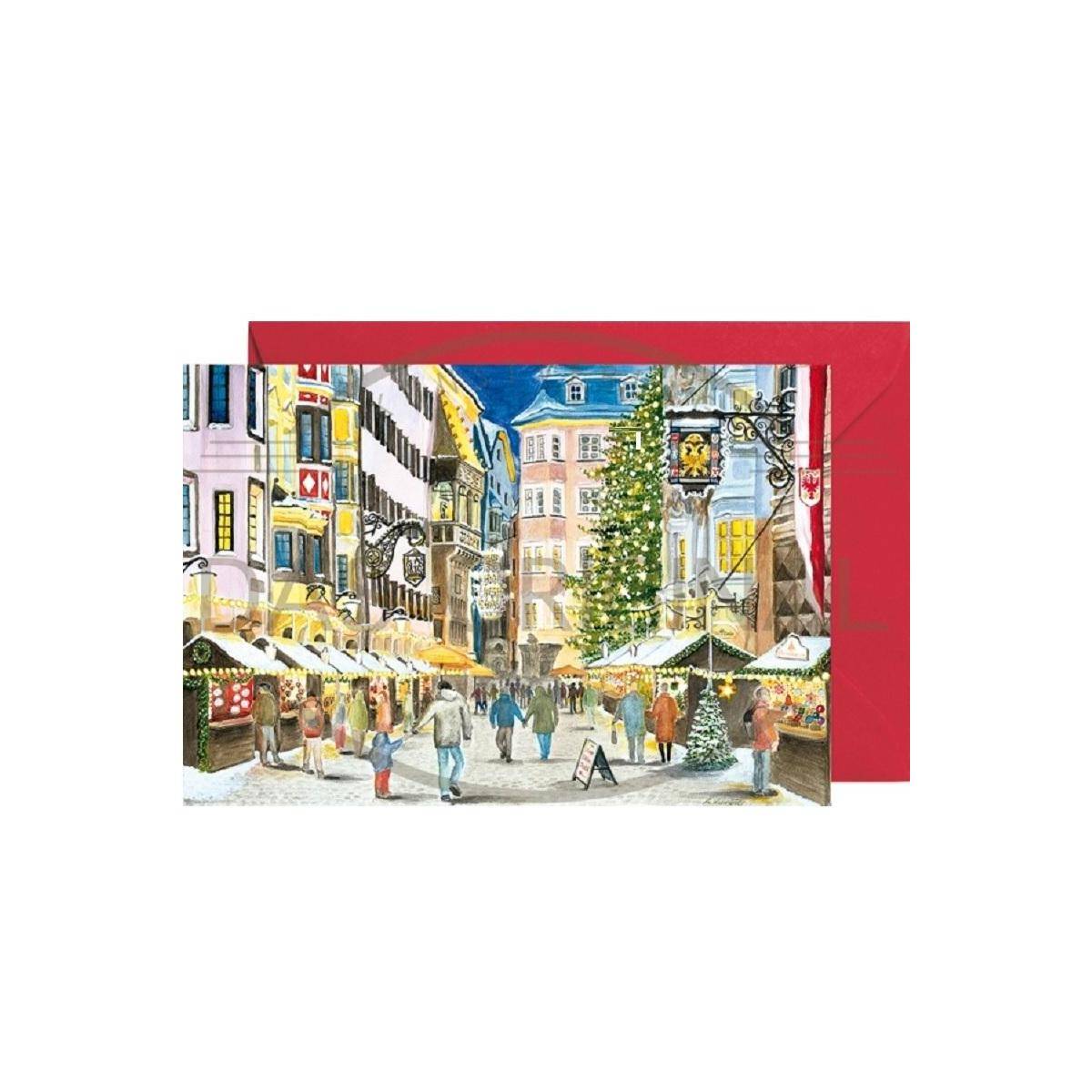 2951 - Miniadvenskalender Innsbruck Goldenes Dachl