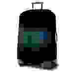 Farbiger Kofferbezug Größe S elastische Kofferhülle Reise Koffer Schutz Bezug Hülle A