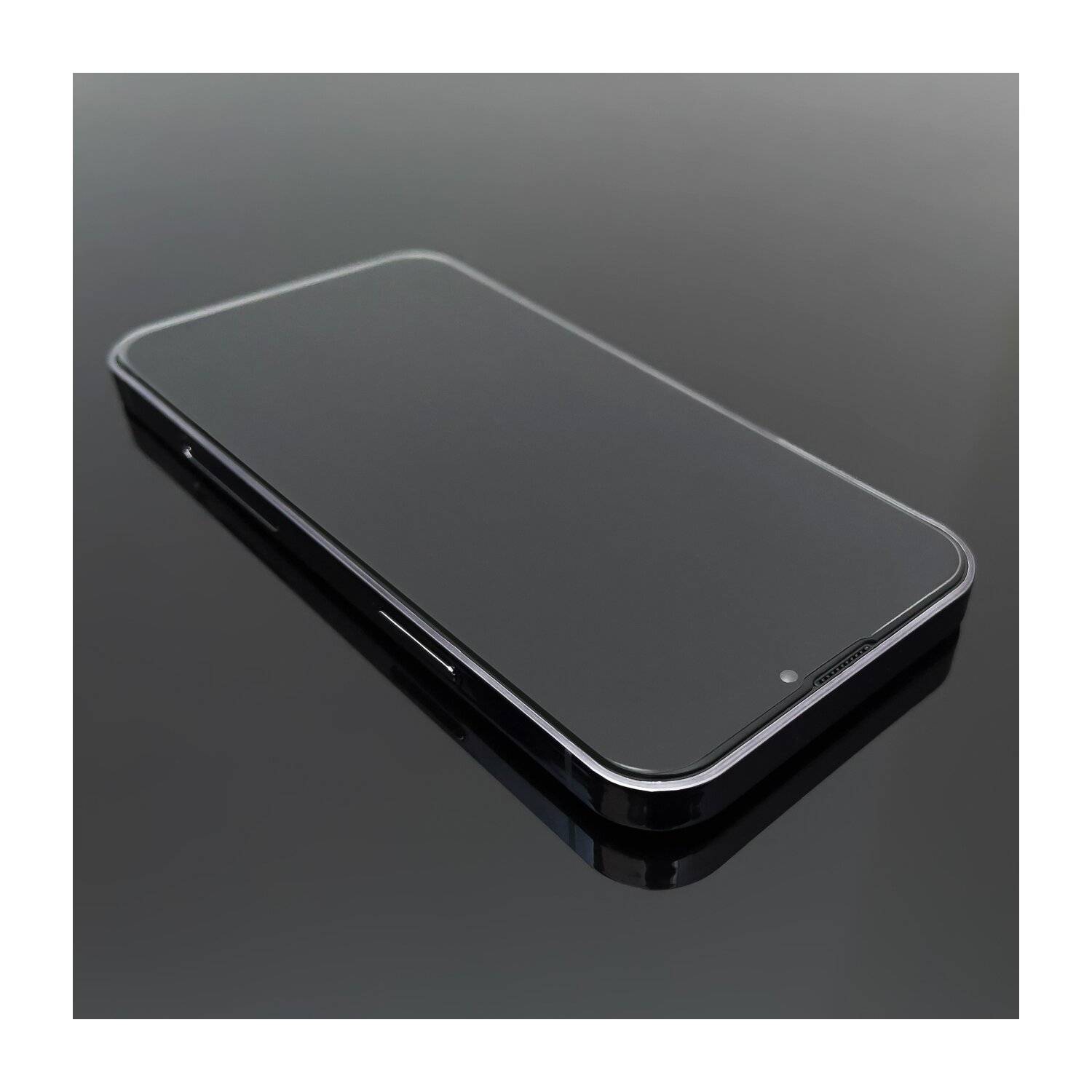 Full-screen Privacy Schutzglas 5D Hartglas Blickschutz kompatibel mit iPhone 14 Plus schwarz Schutzfolie Display Glas