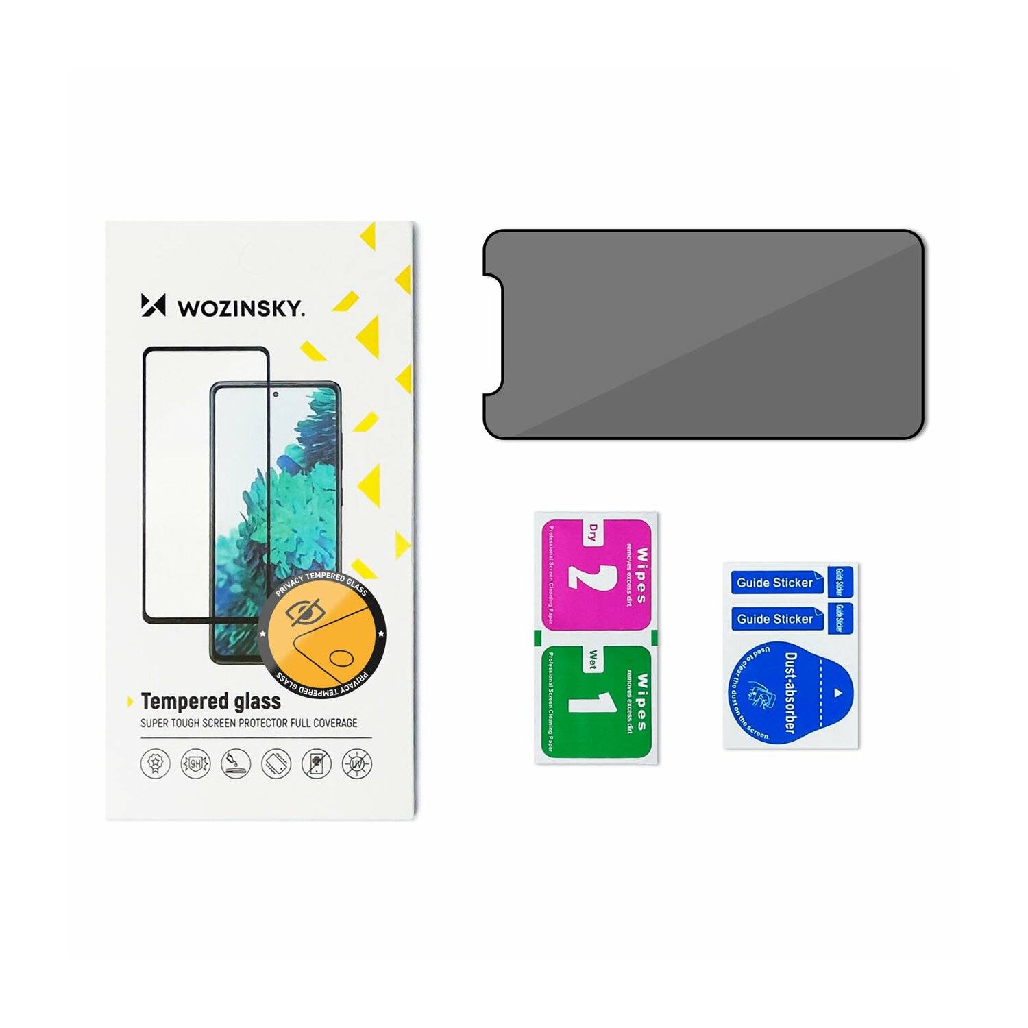 Full-screen Privacy Schutzglas 5D Hartglas Blickschutz kompatibel mit iPhone 14 Plus schwarz Schutzfolie Display Glas