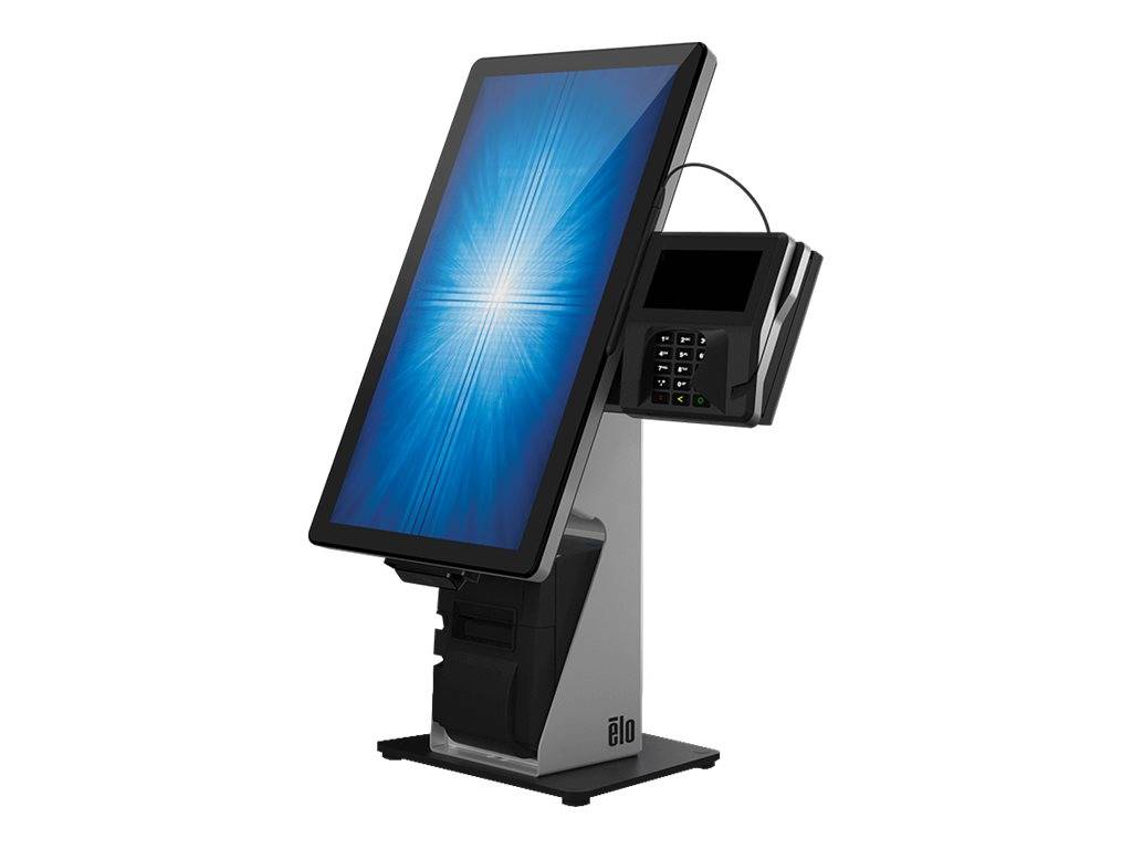 ELO TOUCH SOLUTIONS - Elo Wallaby Self-Service - Aufstellung - für POS-Terminal - Schwarz/Silber - Thekenbereich - für I