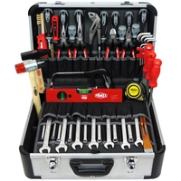 FAMEX 420-88 Alu Werkzeugkoffer PROFESSIONAL bestückt mit Werkzeug Set - Werkzeuge aus CV-Stahl, Top-Qualität FAMEX 420-88 Alu Werkzeugkoffer PROFESSIONAL bestückt mit Werkzeug Set - Werkzeuge aus CV-Stahl, Top-Qualität
