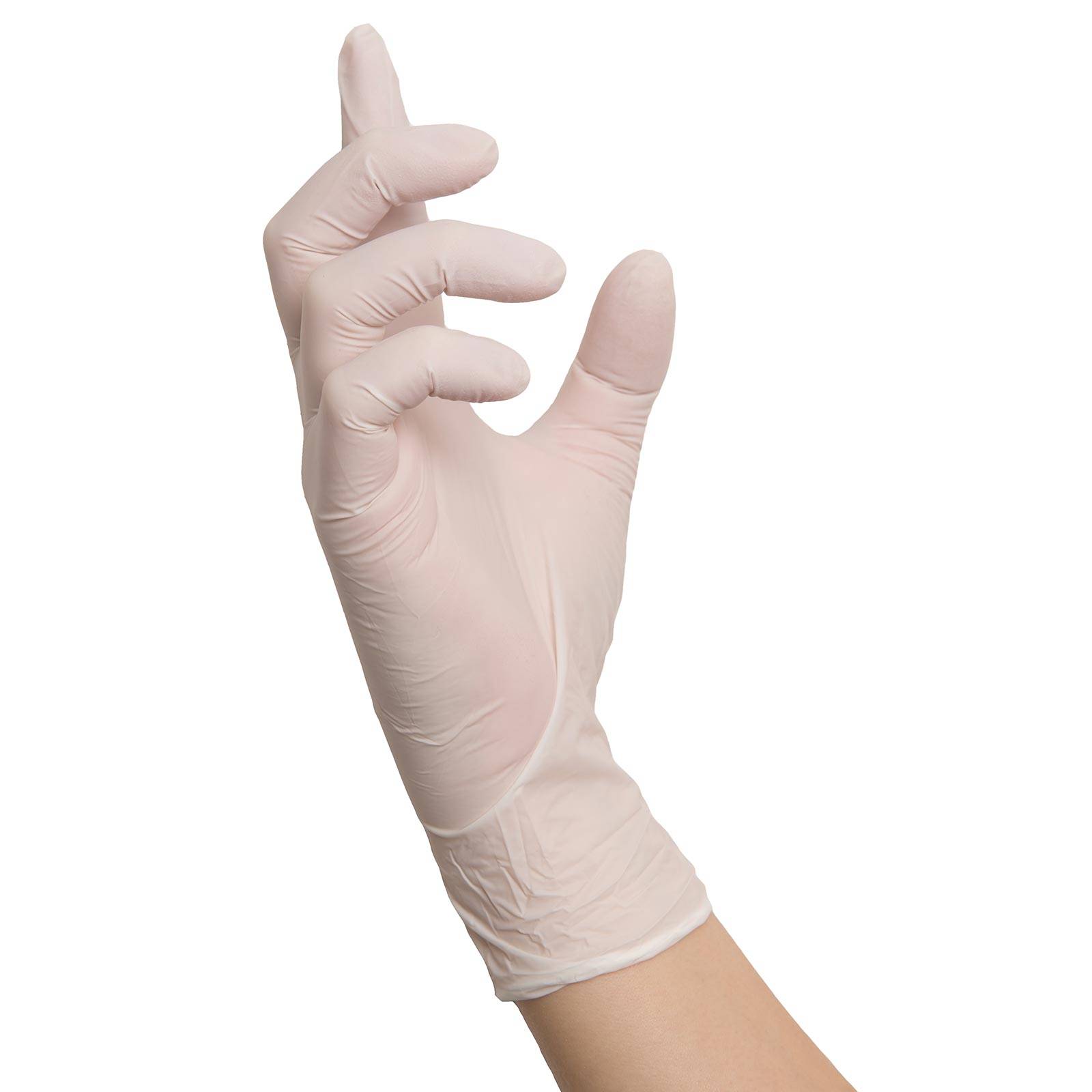 NITRAS Medical Einmalhandschuhe White Wave 8310 - 100 Stück - Größe:9