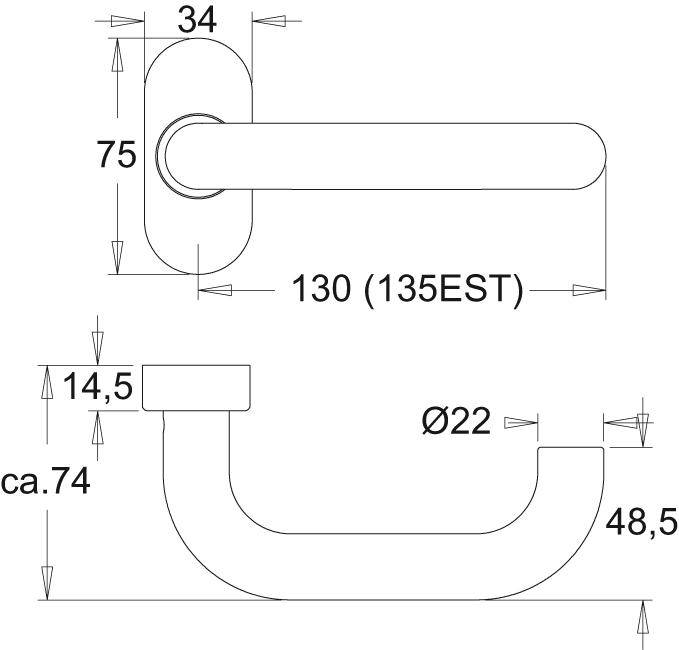 Dr.-Halbgrt.,1108/2033, VK8,silberfarbig ar, Serie Ares, 8mm VKT, 108/2033 F01
