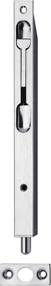 Rohrkantrieg, 20x250x15mmschräg,m.Hebel ST,silber