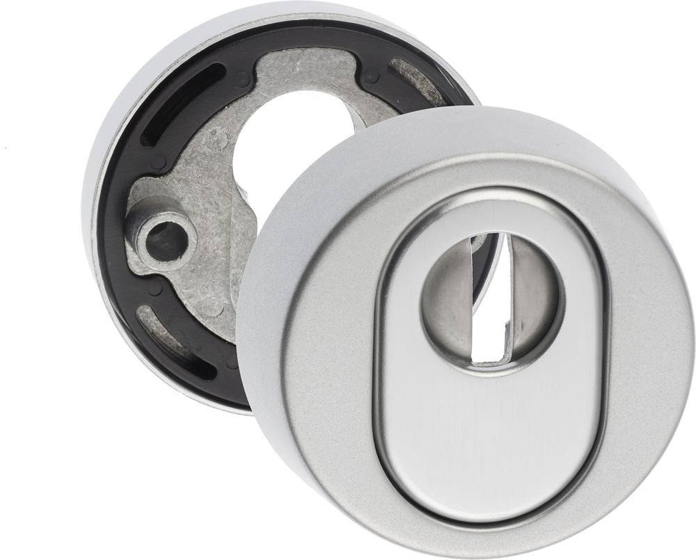 Alu-Schutzrosettenpaar ZA,15mm,Schachtelpack bis TS68mm 7256 F01