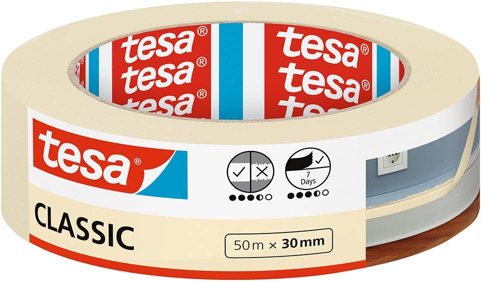 tesa® Malerband Classic, 50m:30mm