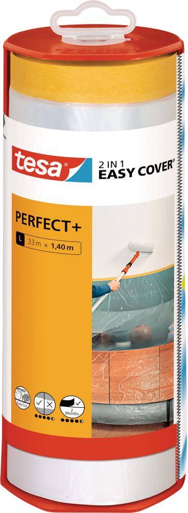 tesa Easy Cover® Perfect+ Spender&Refill: L (33m x 1,40m)