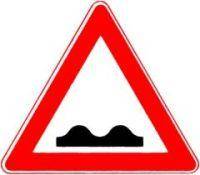 VKZ.112 Dreieck 900mm RAL2 unebene Fahrbahn