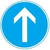 VKZ.209-30 Ronde 600mm RAL2 Fahtricht geradeaus