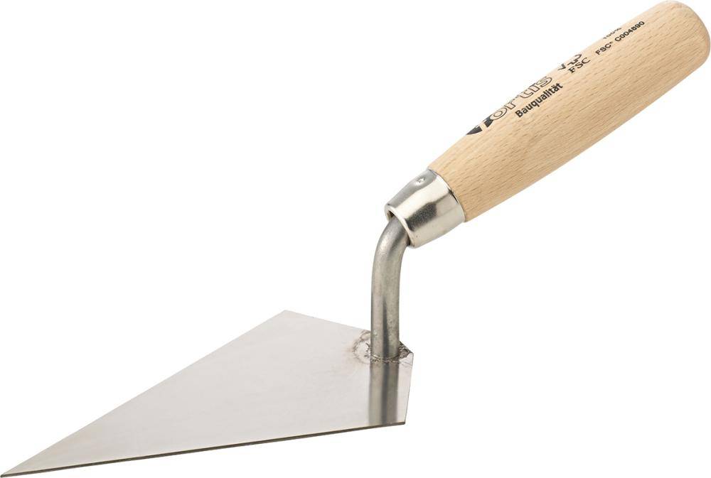 Hamburger Putzkelle 140mmrostfrei Spitzkelle FORTIS Bau