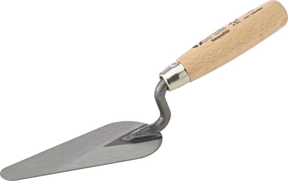 Katzenzunge 140mm, S-Hals, Holzgriff FORTIS Bau