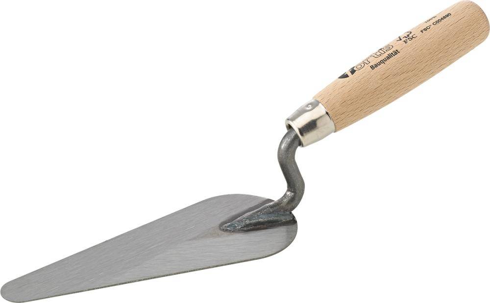 Katzenzunge 160mm, S-Hals, Holzgriff FORTIS Bau