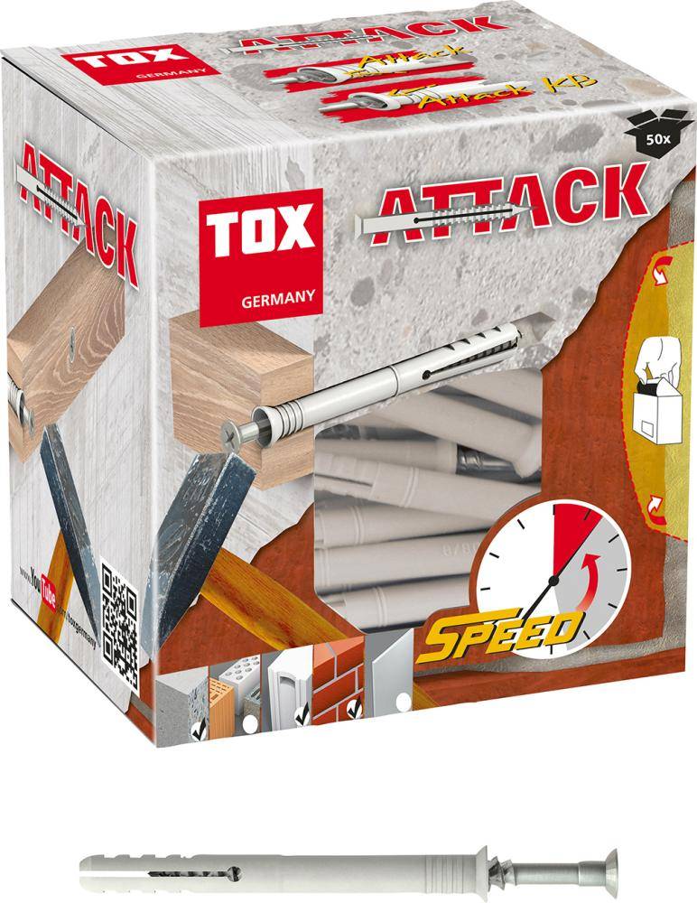 TOX Nageldübel Attack 8/60 KT