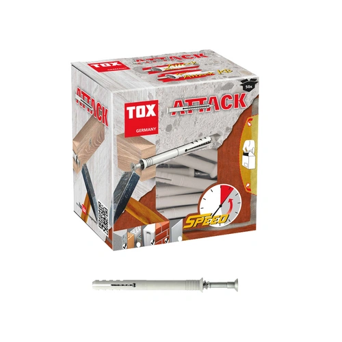 TOX Nageldübel Attack, 8x100 mm, 50 Stück TOX Nageldübel Attack, 8x100 mm, 50 Stück