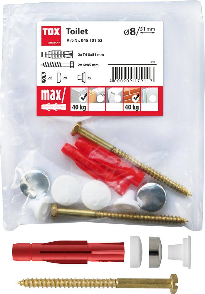 TOX Stand-WC-Befestigung Toilet Plus BTL