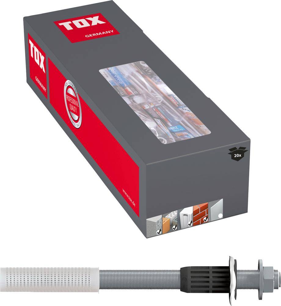 TOX Schwerlastbef. Thermo Proof M12x300 Großpack KT